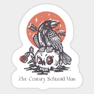 21st century schizoid man (king crimson) Sticker